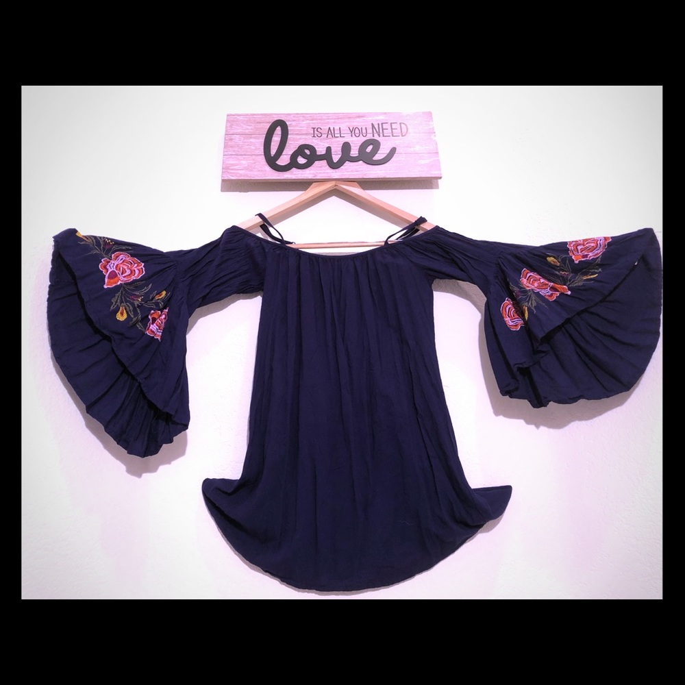 Feathers brand mini dress